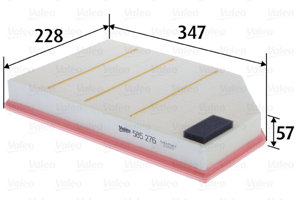 Filtr powietrza 585276 VALEO